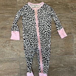 Little Sleepies - Snow Leopard (3-6 mo)